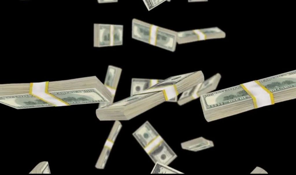 باران پول و رزق و روزی فراوان